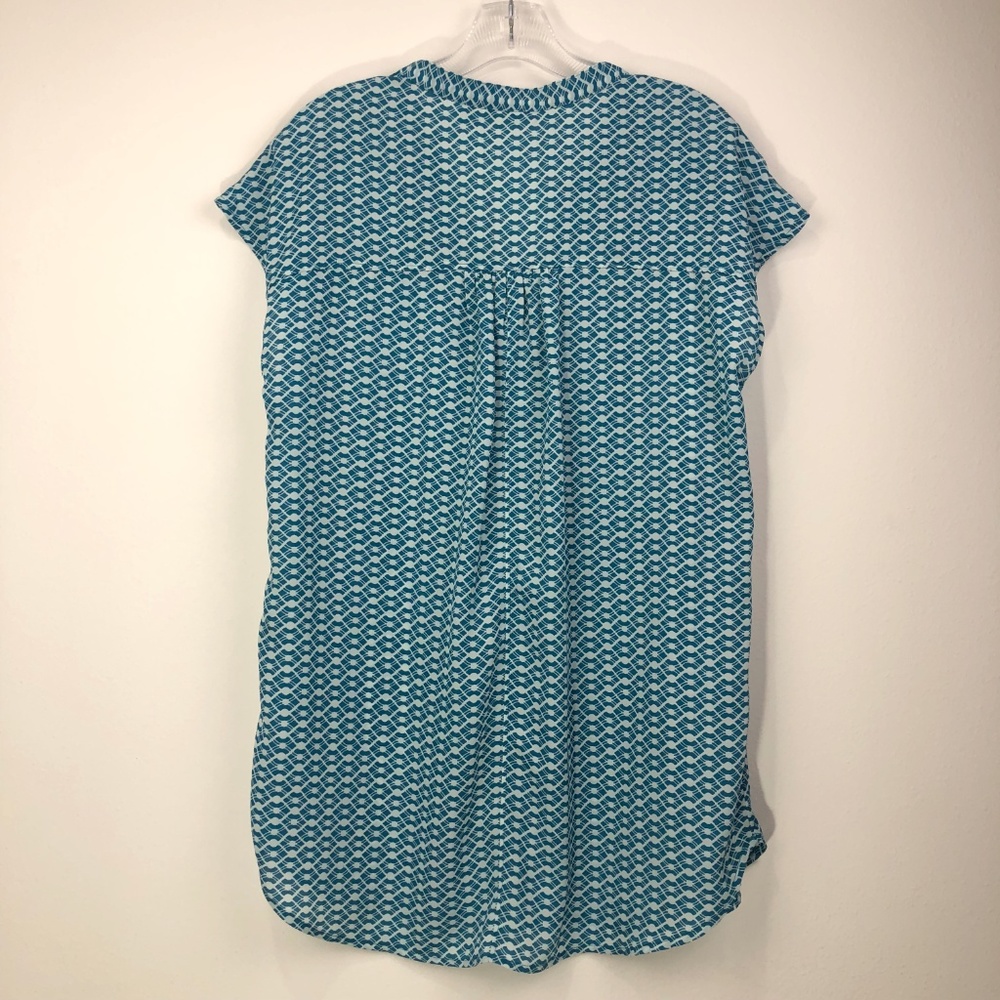 Halogen Boxy Pattern Blouse Small - Picture 6 of 7